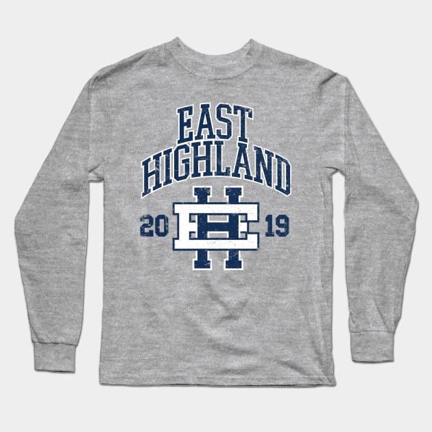 East Highland Long Sleeve T-Shirt by MindsparkCreative